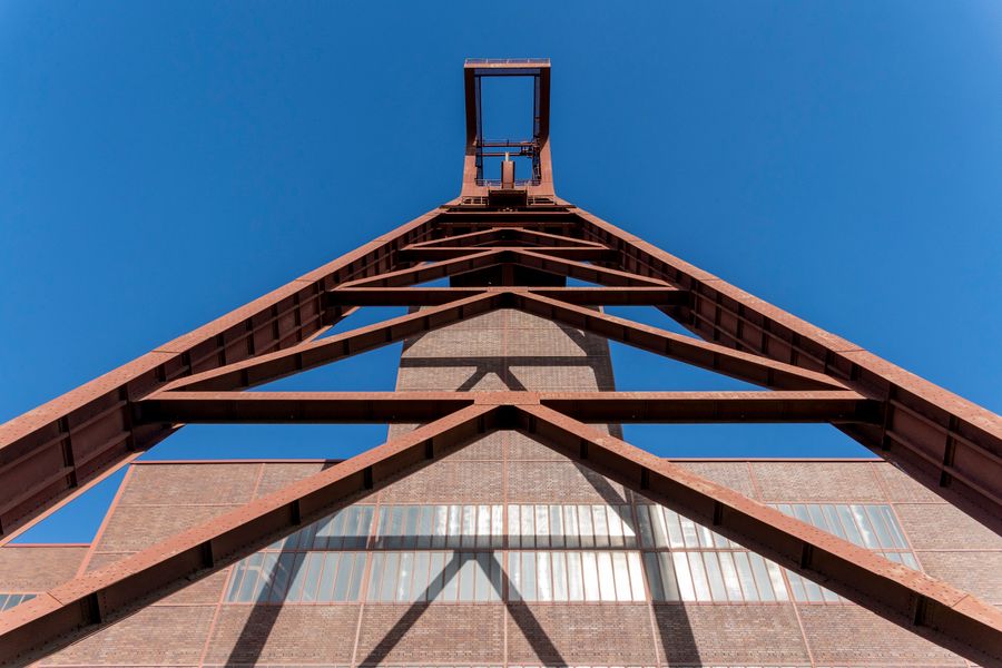 Estructura de obra industrial
