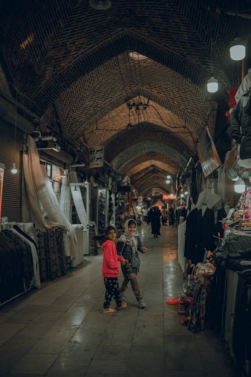 People Inside the Tabriz Bazaar, Iran's Oldest Market