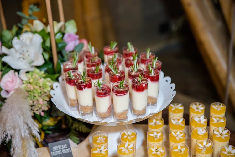 Fruit Beverages In Glasses