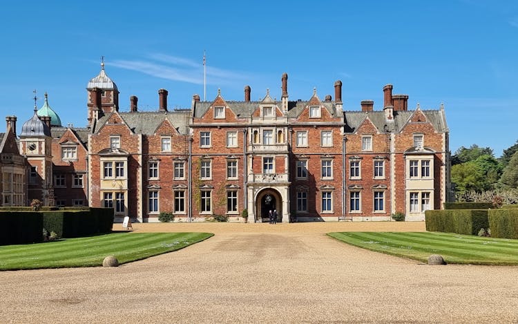 The Sandringham House In Sandingram, Norfolk, England