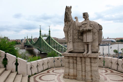 Immagine gratuita di Budapest, cavallo, monumento