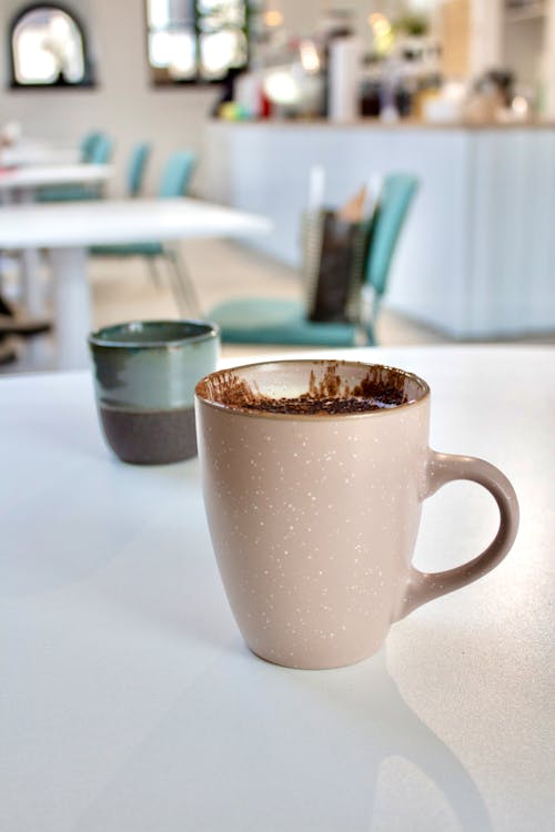 Free A Cup of Coffee on a Table Stock Photo