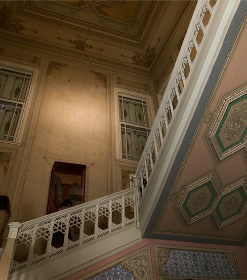 Staircase in Old Historic Building