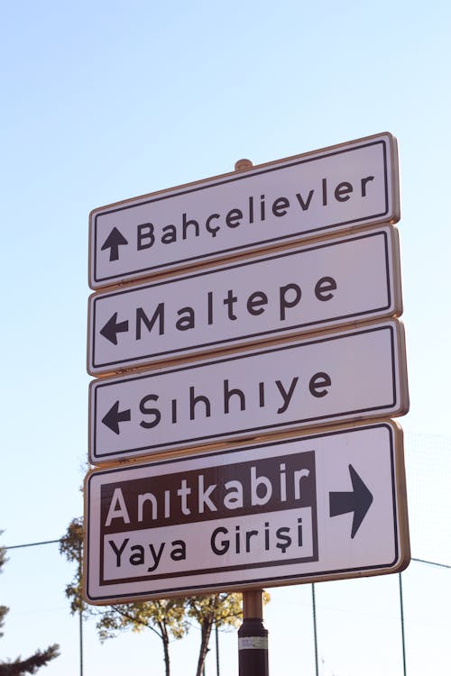 Road Information Signs