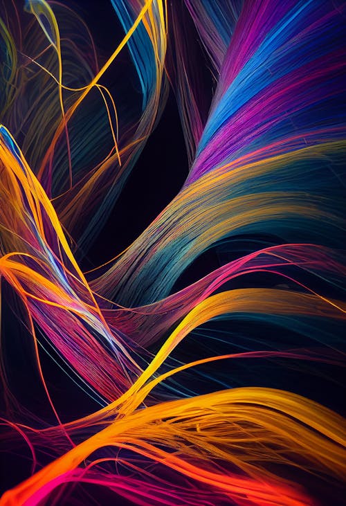 Colorful, Abstract Lines