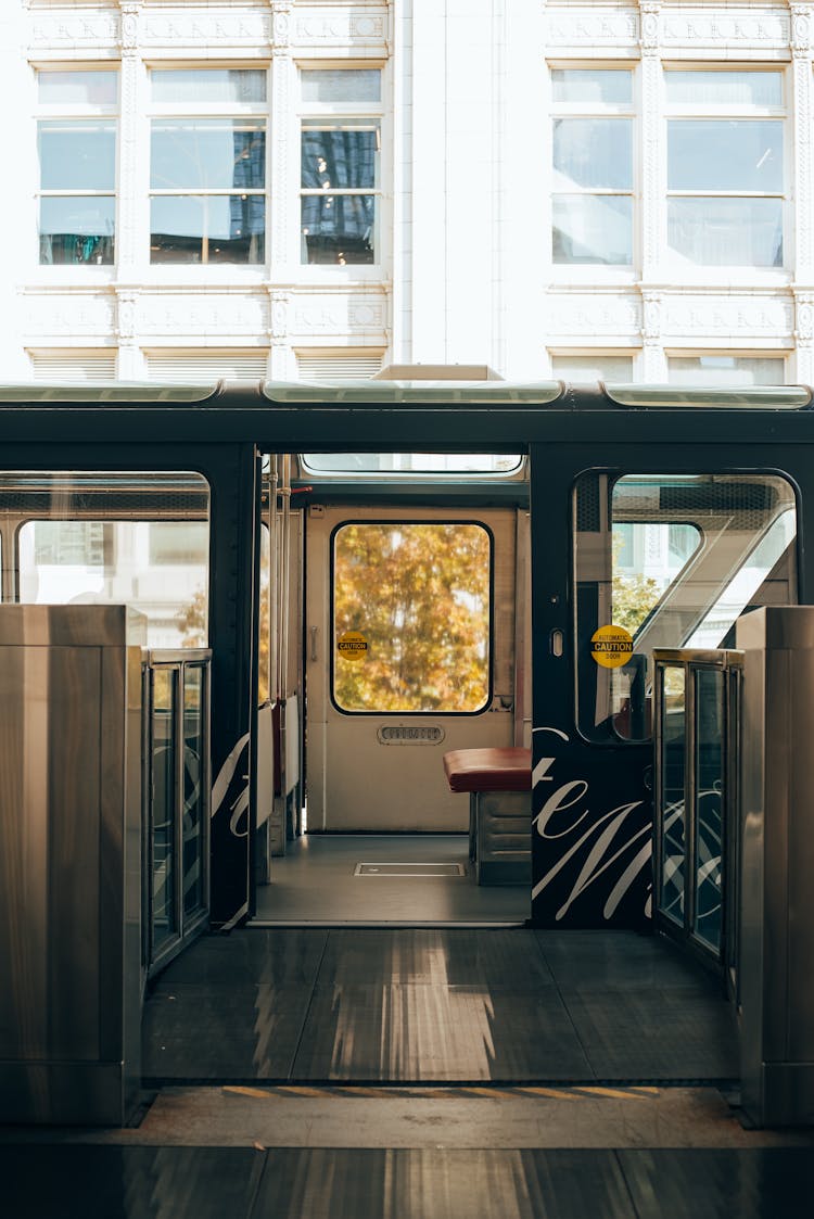 Stainless Steel Open Train Door