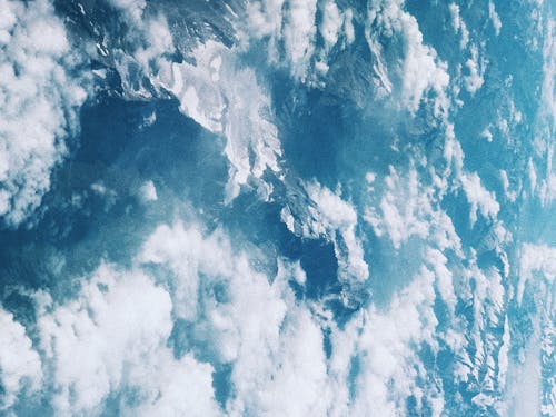 Free stock photo of background, blue, clouds