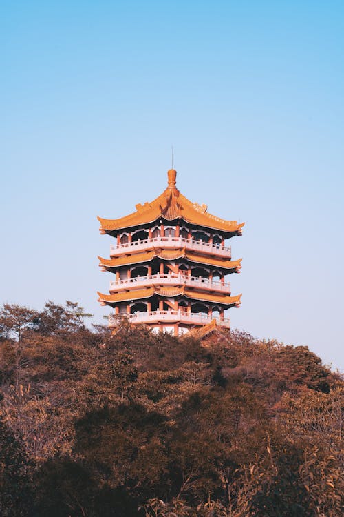 Chinese Building Against Sky