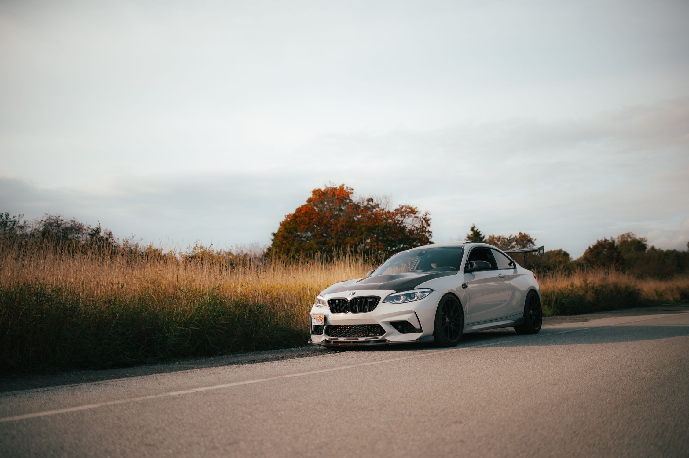 White Bmw Parked on Roadside · Free Stock Photo