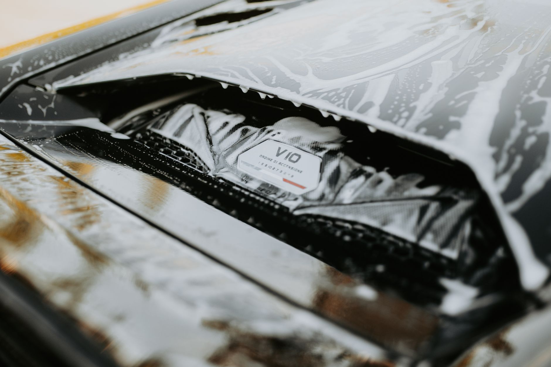 Wax protection foam