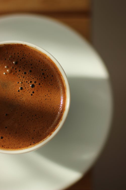Ingyenes stockfotó cappuccino, csésze, csészealj témában