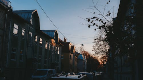 Foto profissional grátis de Estônia, fujifilm, pôr do sol