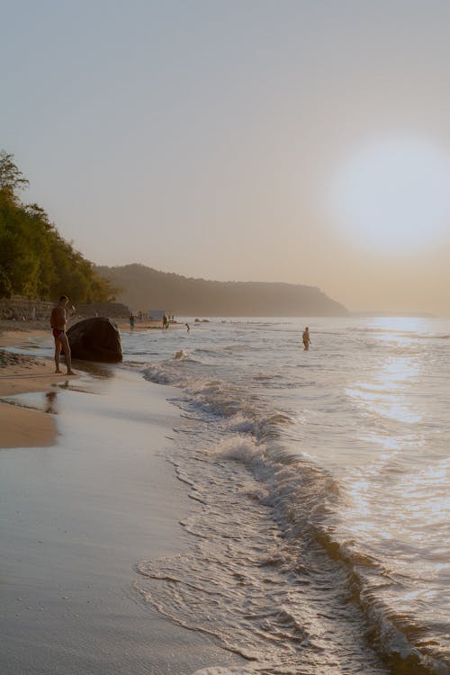 Darmowe zdjęcie z galerii z morze, ocean, pionowy strzał