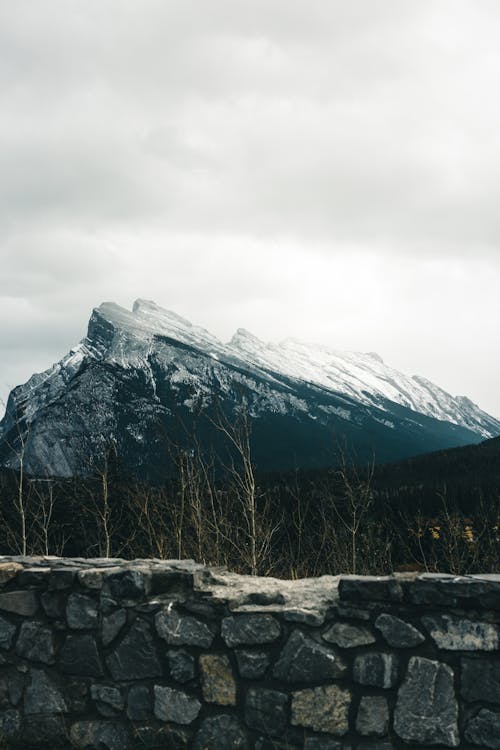 View of Mount Rundle from the Valley