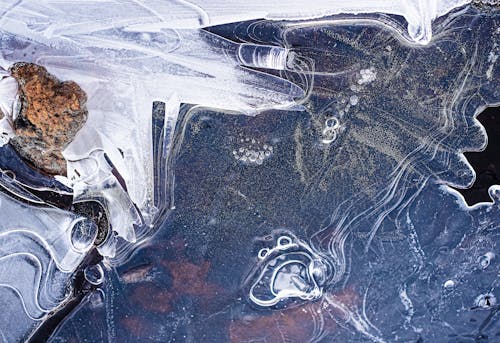 คลังภาพถ่ายฟรี ของ ช็อตโอเวอร์เฮด, ทรายสีดำ, น้ำแข็ง