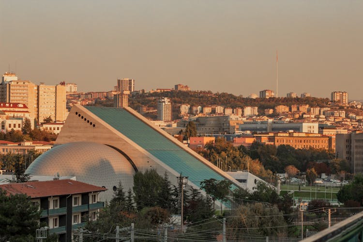 Aerial Photography Of The CSO Ada Ankara