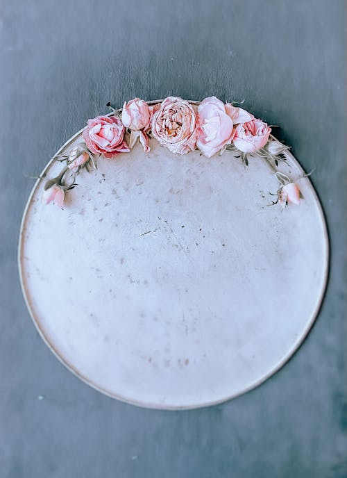 Flowers on Plate