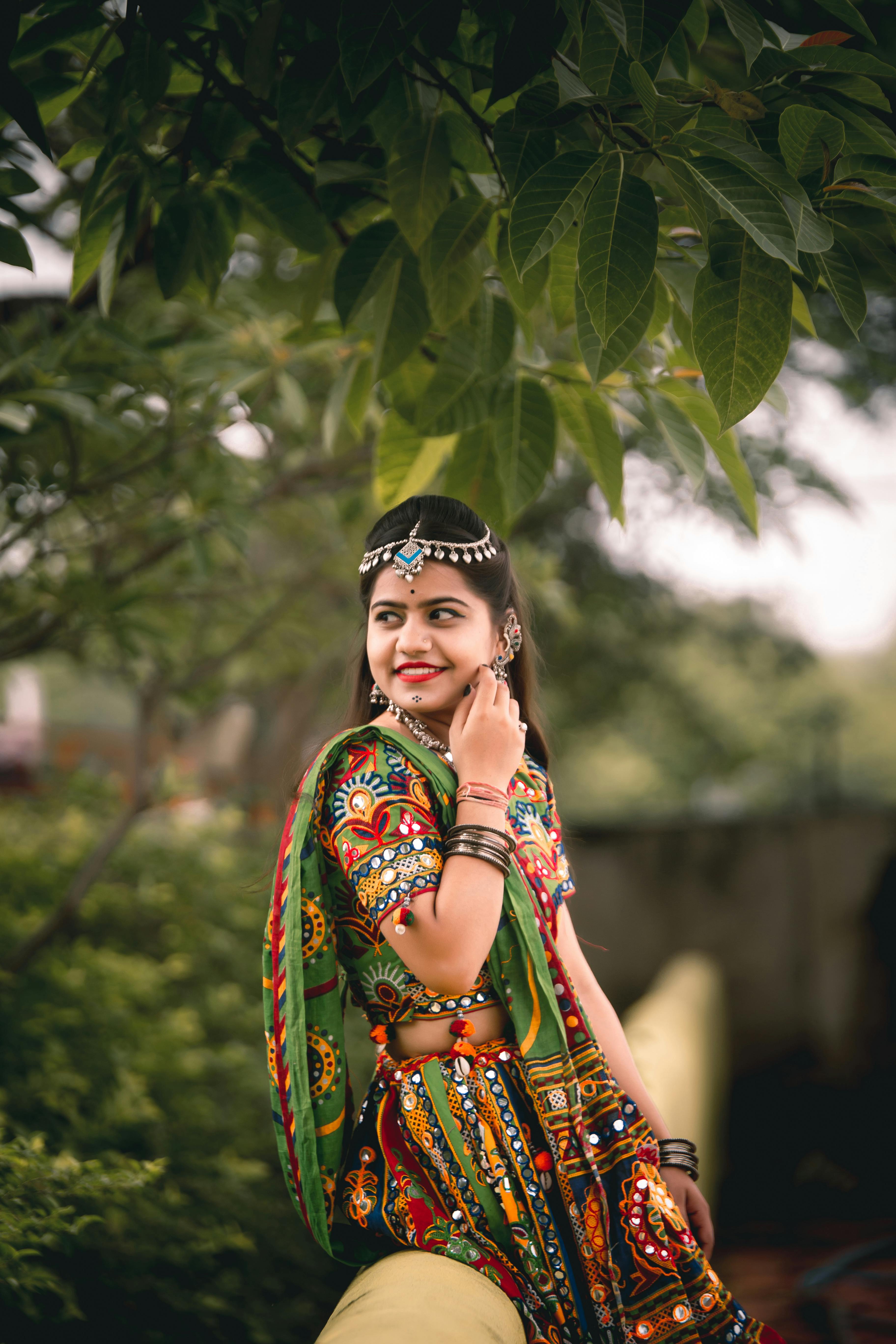 Indian Model Nabha Natesh Photoshoot In Maroon Lehenga Choli | Dress,  Indian model, Dress picture