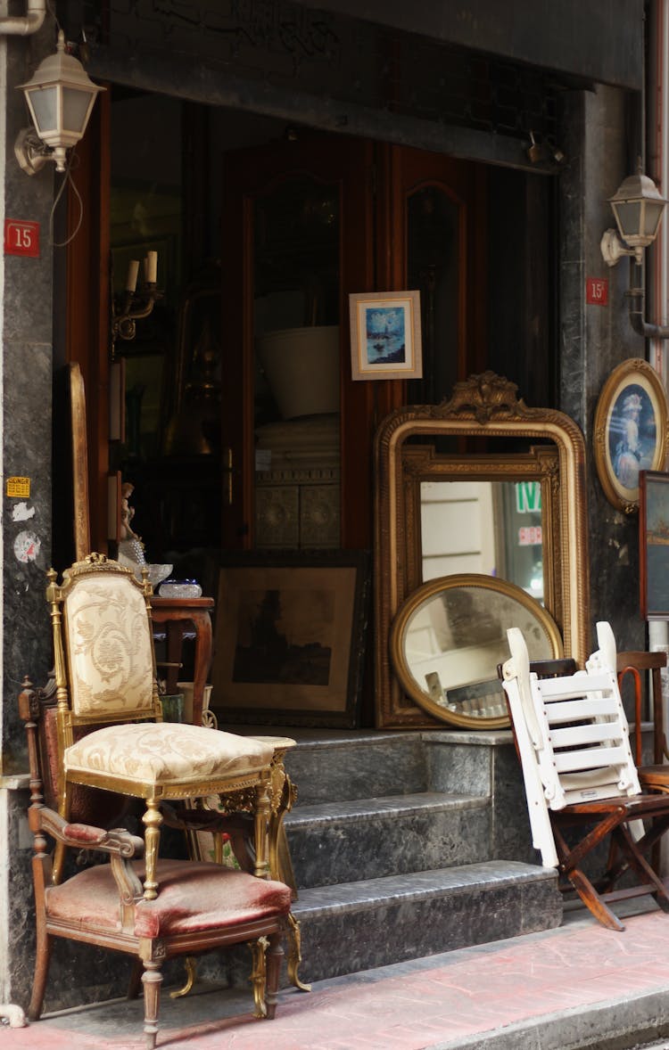 Thrift Store With Vintage Furniture