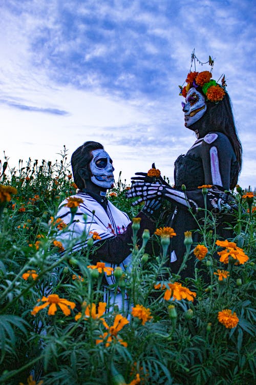 Бесплатное стоковое фото с autoportrait, catrina, мексиканские традиции