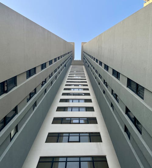 Low-Angle Shot of a High Rise Building