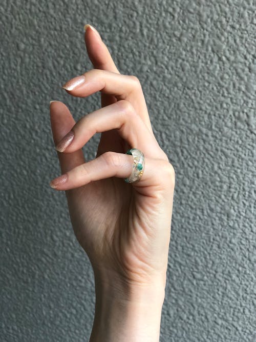 Close-up of Hand of a Woman 