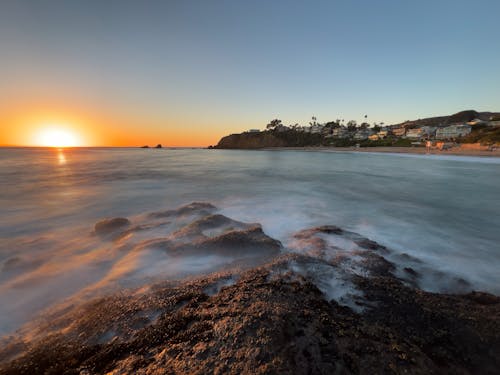 Sea Shore during Sunset