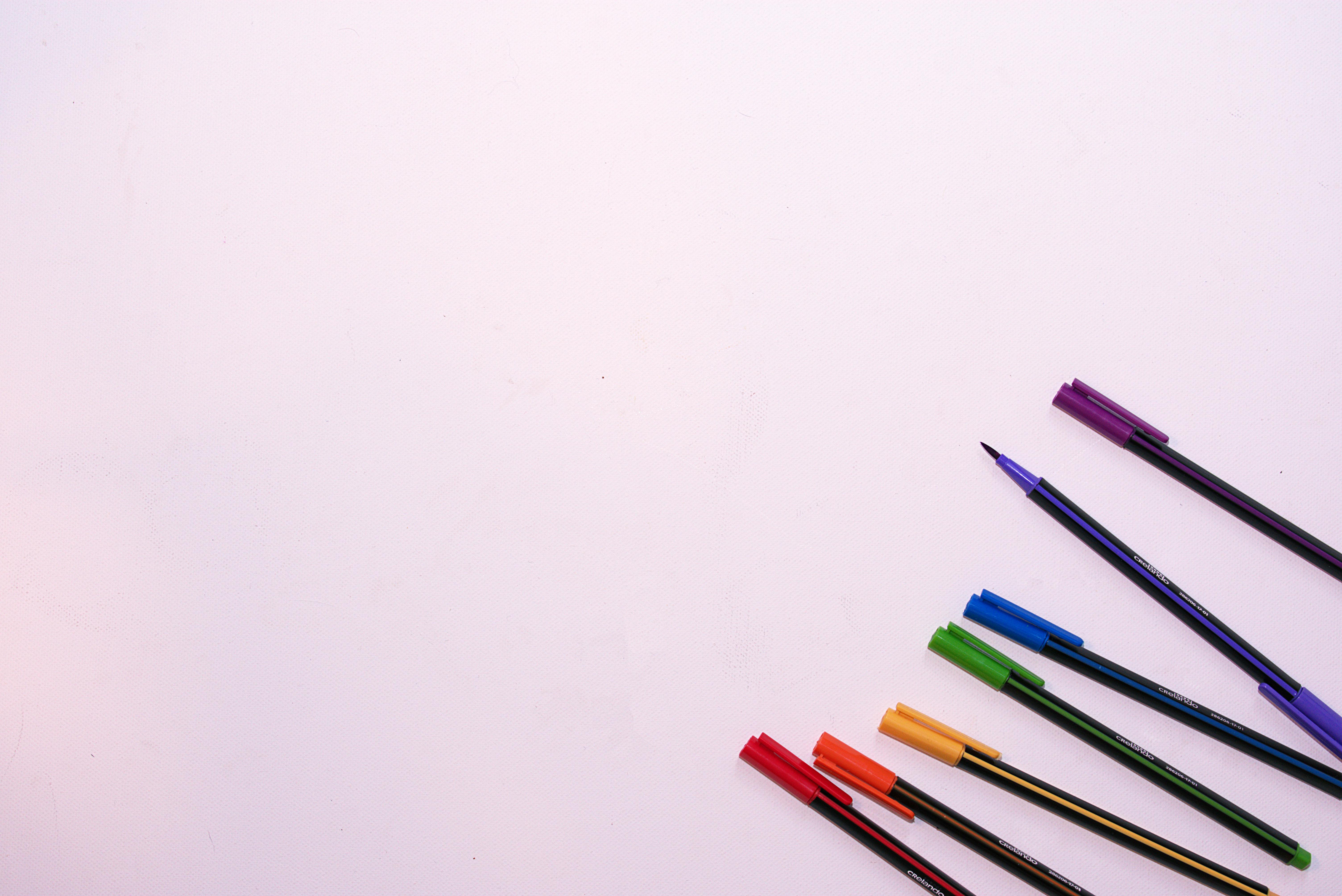 Close-Up Photography of Colored Pencils · Free Stock Photo