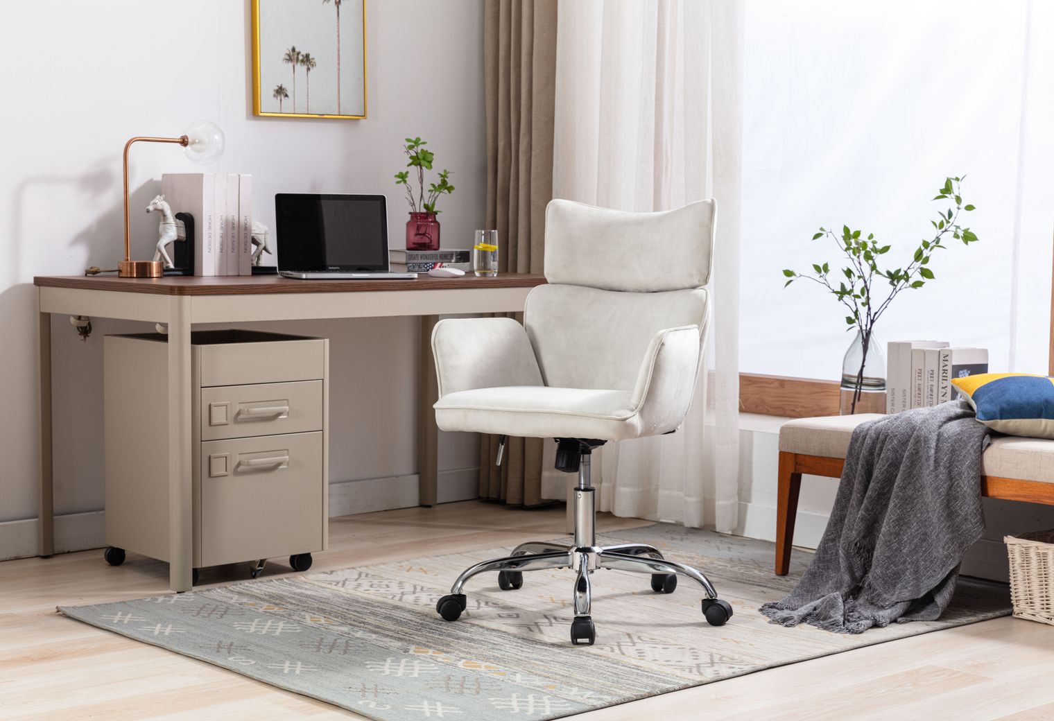 Slamannan — office relocation team moving desks and equipment