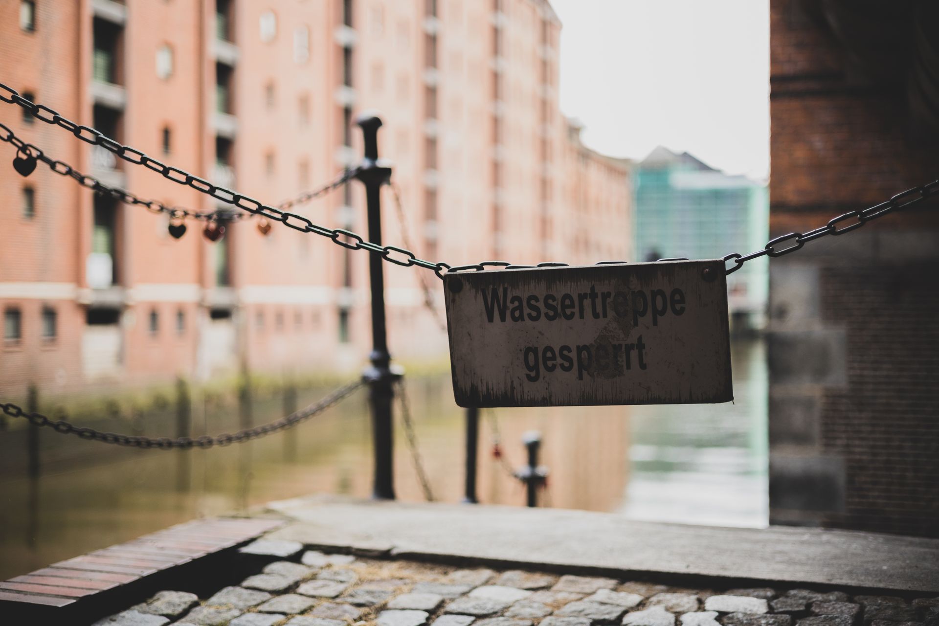 Photo of an Information Board in German