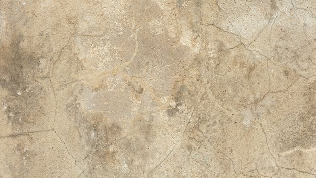 Detailed view of a subtly cracked beige wall surface, showcasing texture.