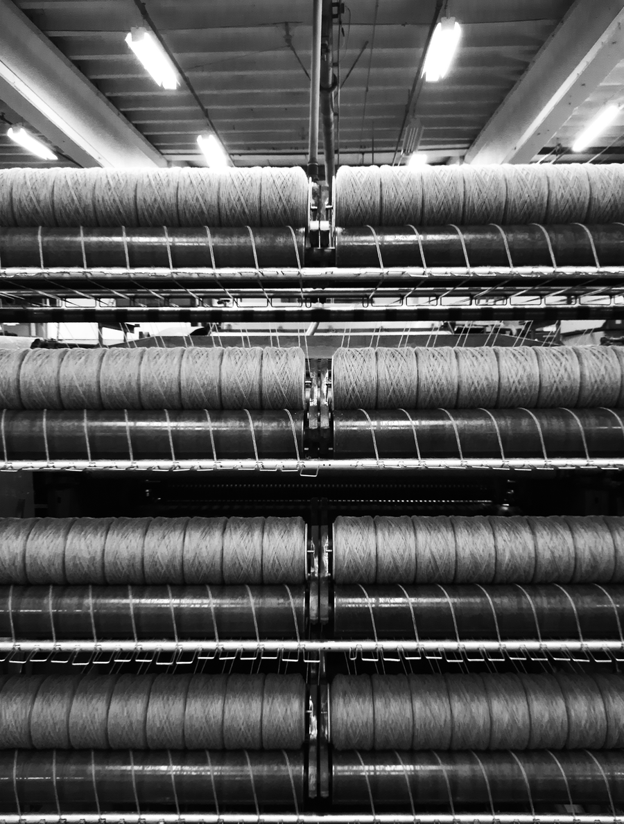 Dyeing area yarn at BSKL