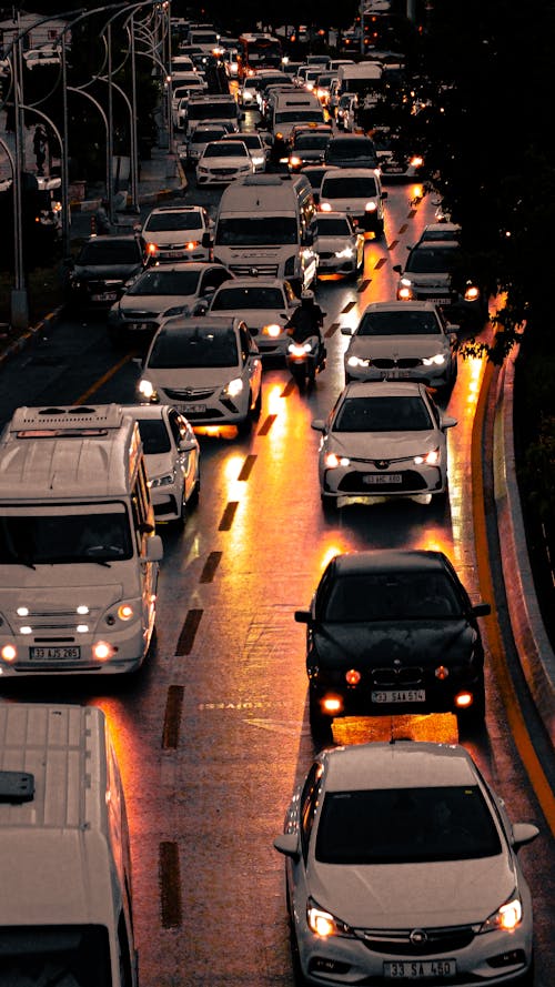 Free stock photo of at night, big city, city traffic