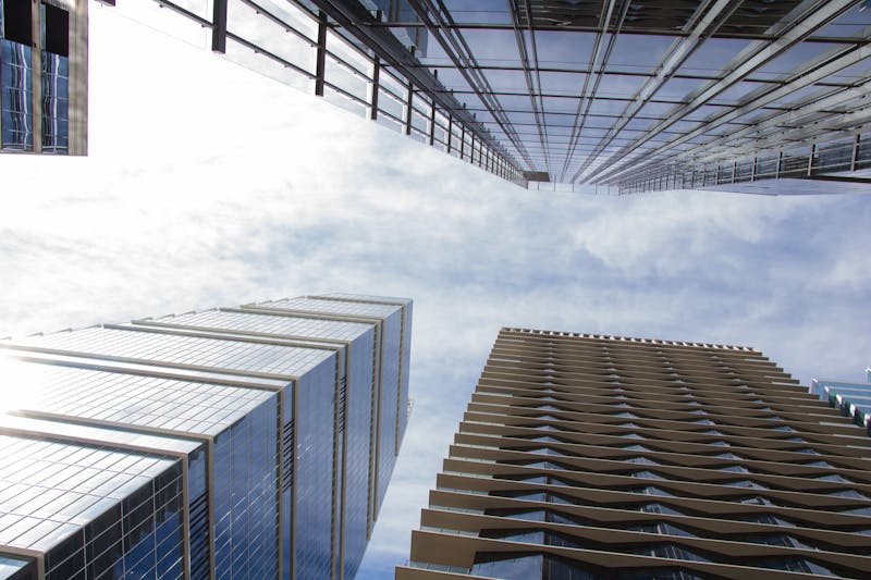 Modern office building in Austin
