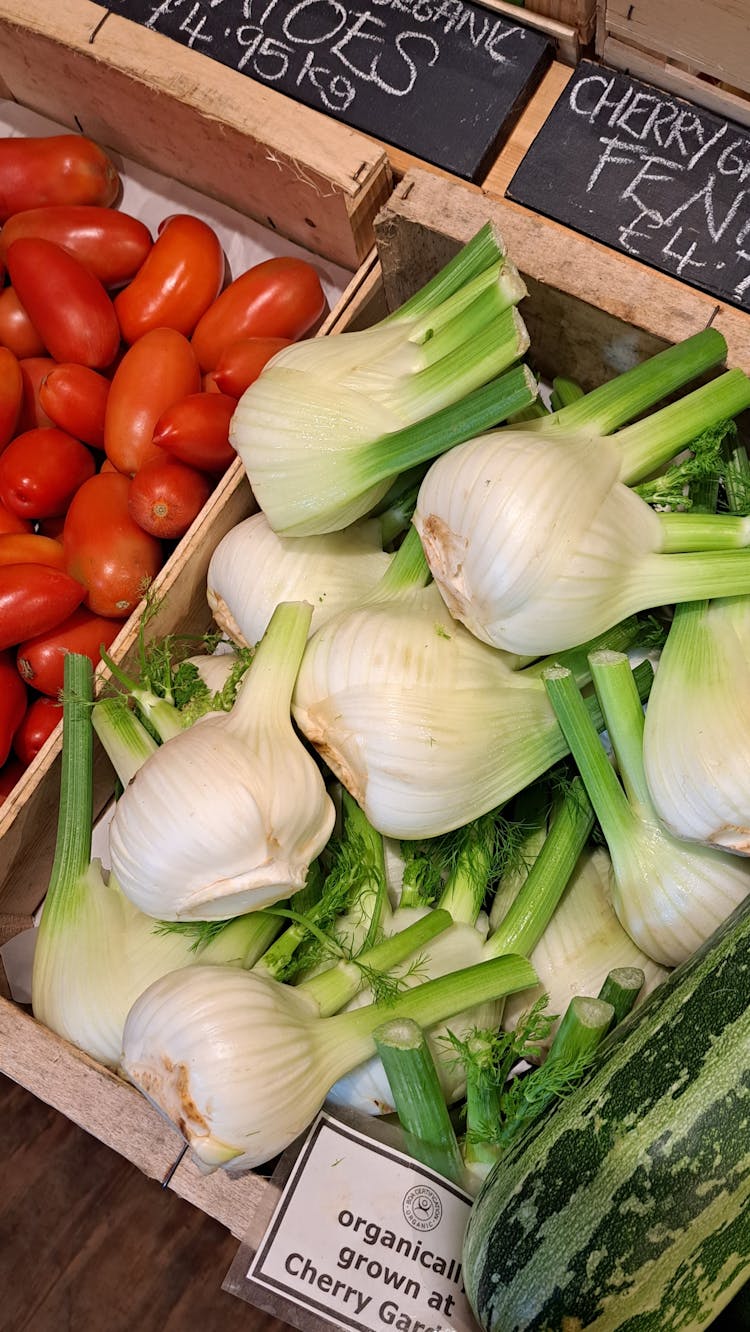 Vegetables In A Store 