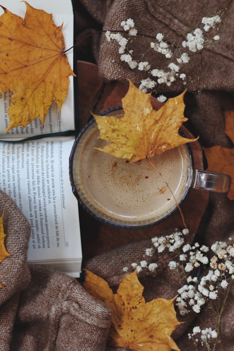 Close Up Of A Coffee In A Mug 