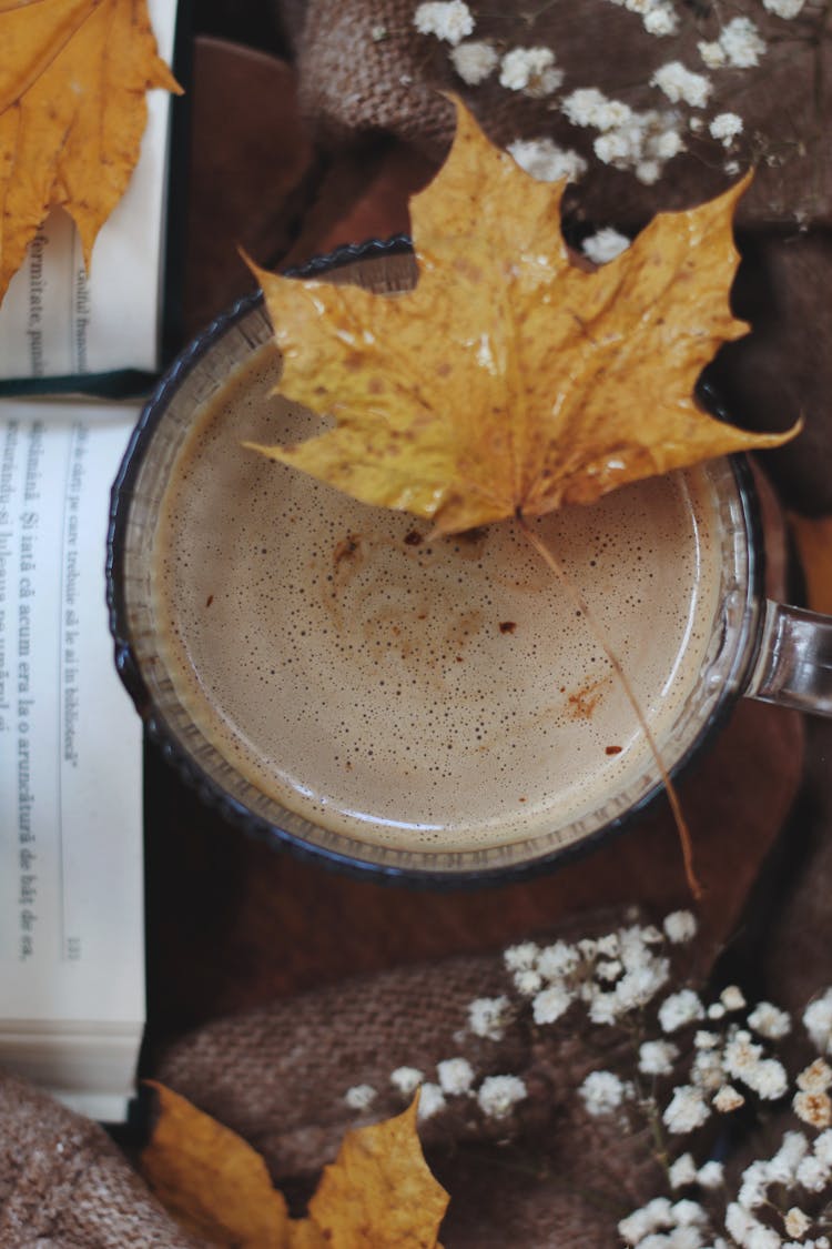 Leaf On Coffee