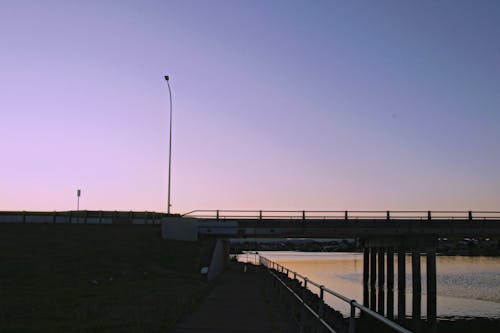 Sunset  Under The Bidge