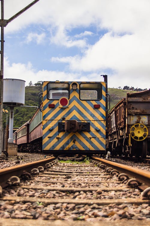 垂直拍摄, 火車, 運輸 的 免费素材图片