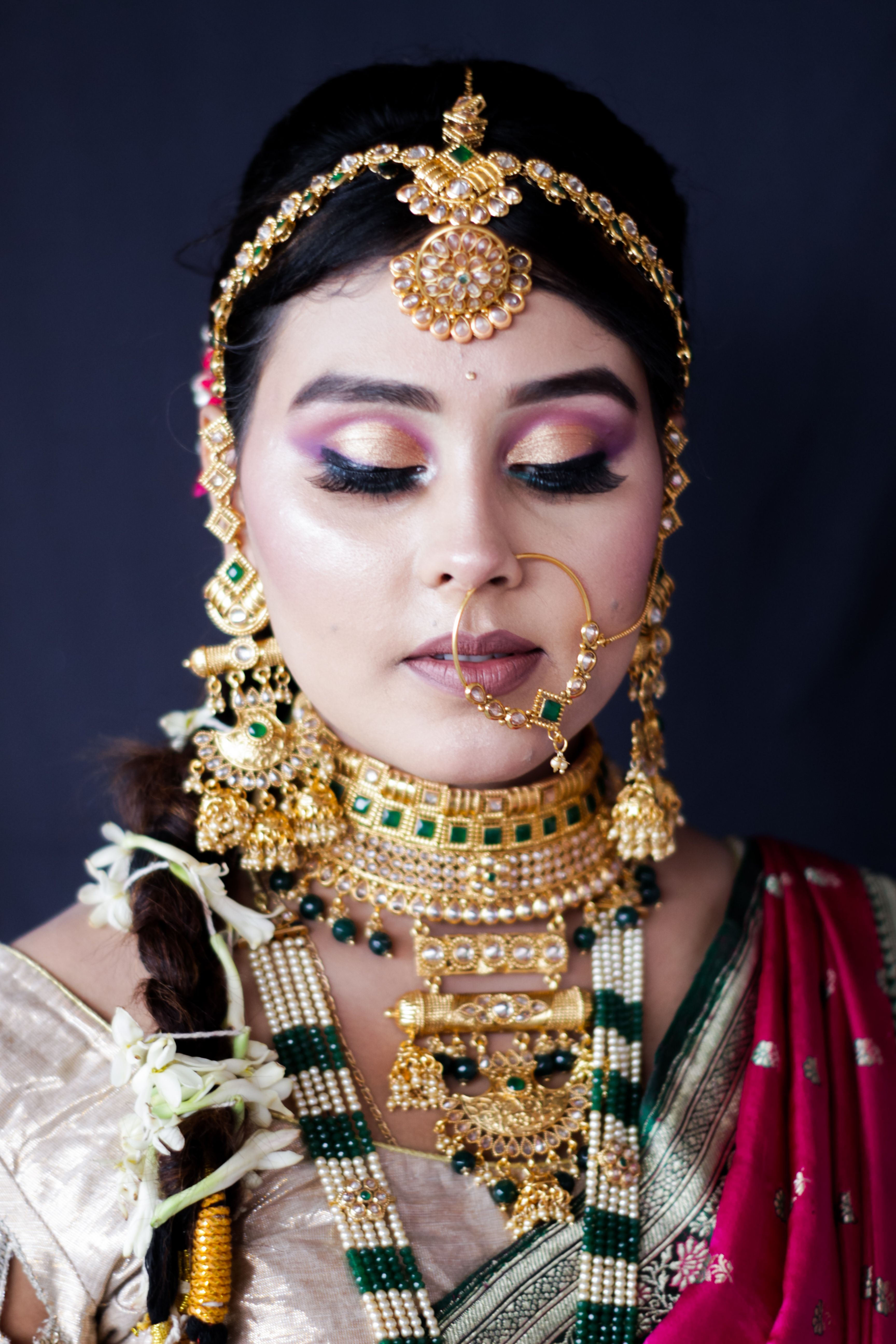 Portrait of a Young Woman in Traditional Clothing and Jewelry · Free ...