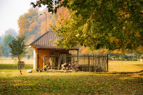 Fotobanka s bezplatnými fotkami na tému chalupa, drevená brána, ohrada