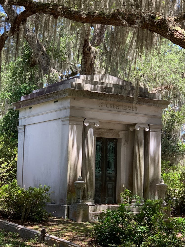 Mausoleum In The Cemetery