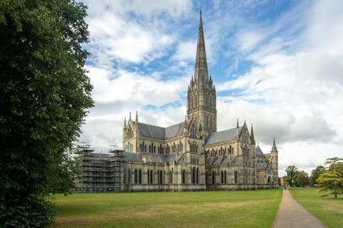 Foto d'estoc gratuïta de arquitectura, catedral, catedral de salisbury