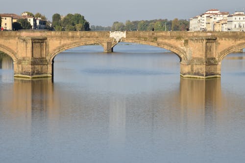 Free stock photo of arno river, bridge, florence