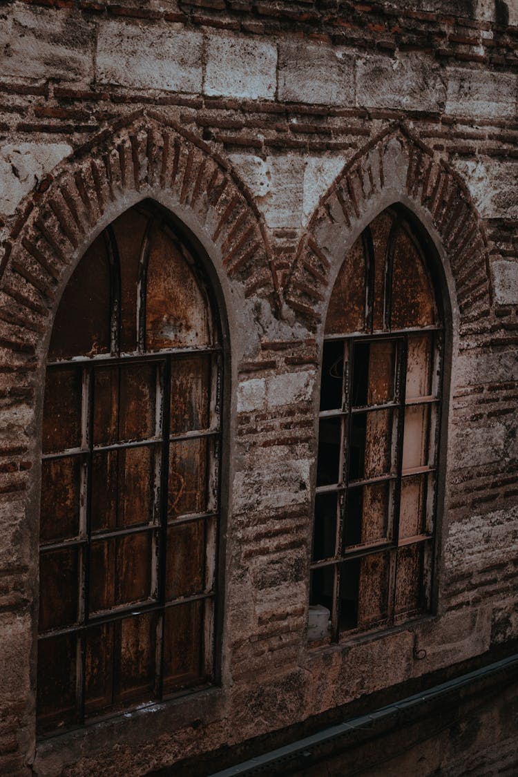 Wooden-Framed Windows