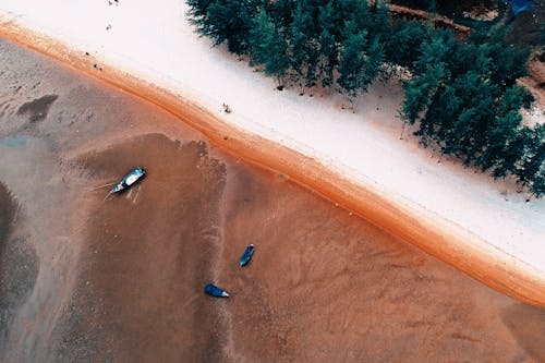 Aerial Photo of Beach Line