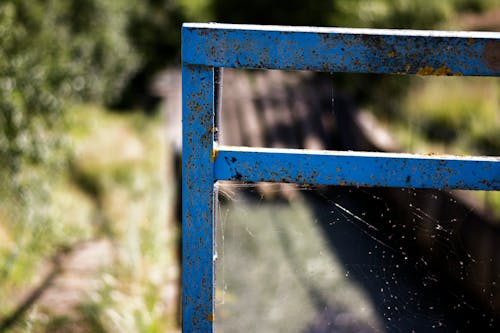 Rusty Metal Fence