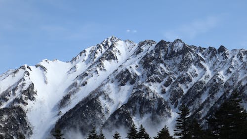 Kostenloses Stock Foto zu felsiger berg, kaltes wetter, schnee bedeckt