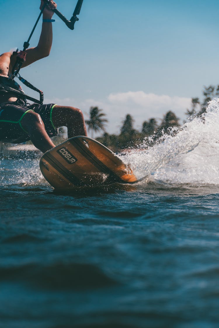 Man Wakeboarding 