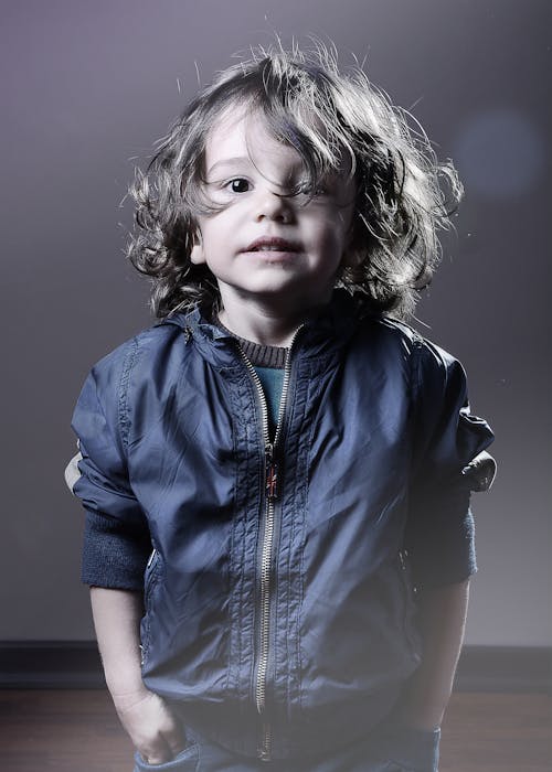 Portrait of Boy in Jacket